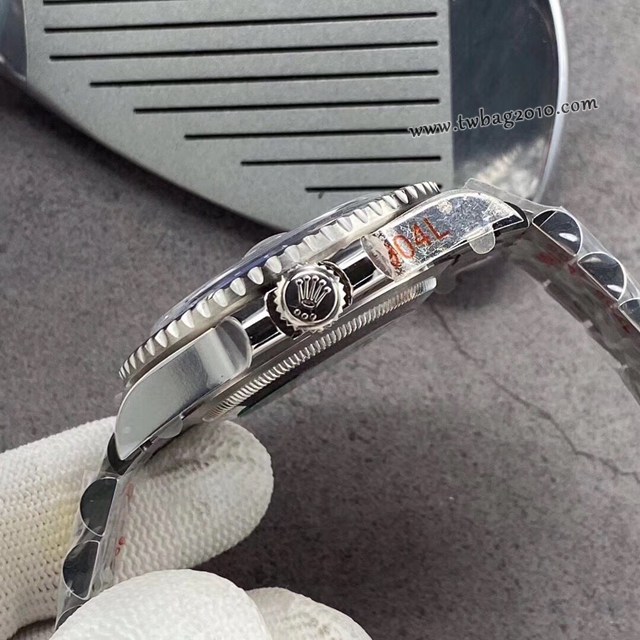 勞力士複刻手錶 Rolex男士腕表 黑藍陶瓷圈 GMTMASTER格林尼治型環球腕表 126710BLRO-0001  gjs2185